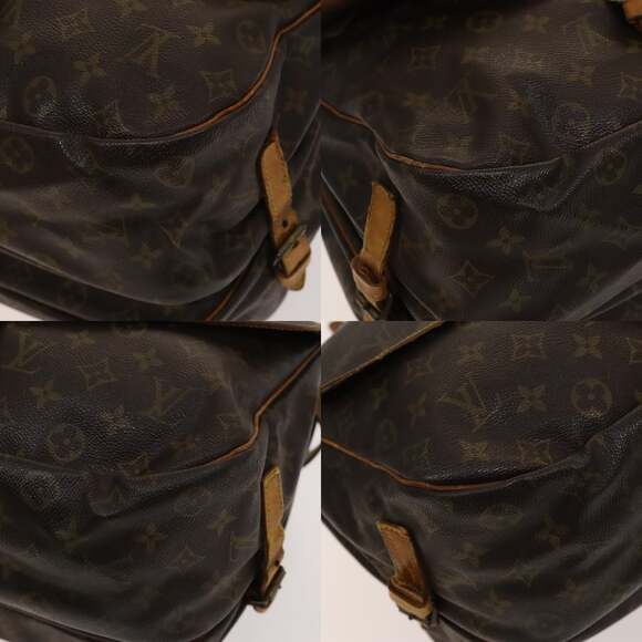 LOUIS VUITTON Monogram Saumur 35 Shoulder Bag M42254 - Picture 10 of 13